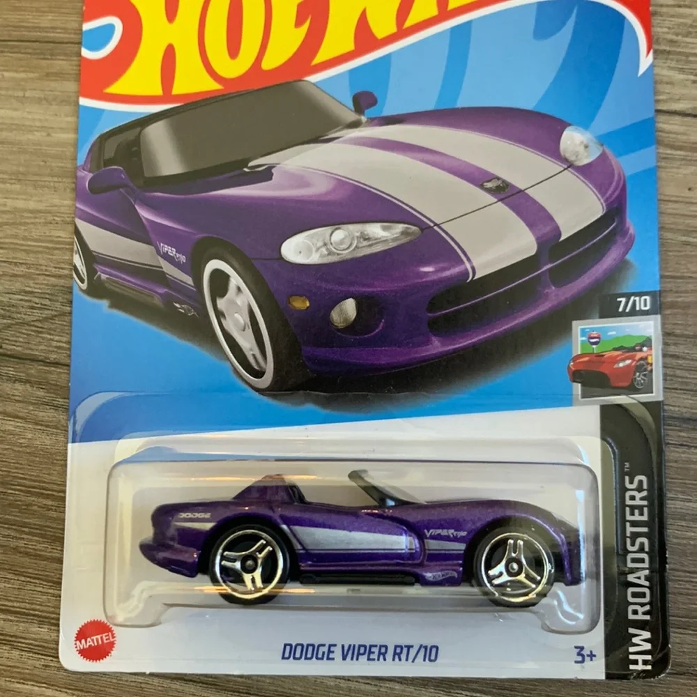 Dodge Viper RT/10 Hot Wheels HW Roadsters Purple Sports Car New Hotwheels 2023